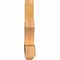 Ekena Millwork Redmond Rough Sawn Timber Gable Bracket, Western Red Cedar, 48"W x 24"H x 4"D x 4"F, 12/12 Pitch GBW048X24X0404RED00RWR - alternate 3